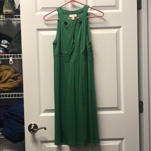 Ann Taylon loft green dress ca